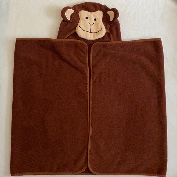 Mainstays Kids | Monkey Hooded Bath Towel